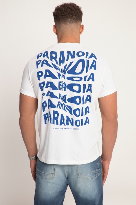 STHUGE T-Shirt, Halbarm, Rückenprint, bis 8 XL