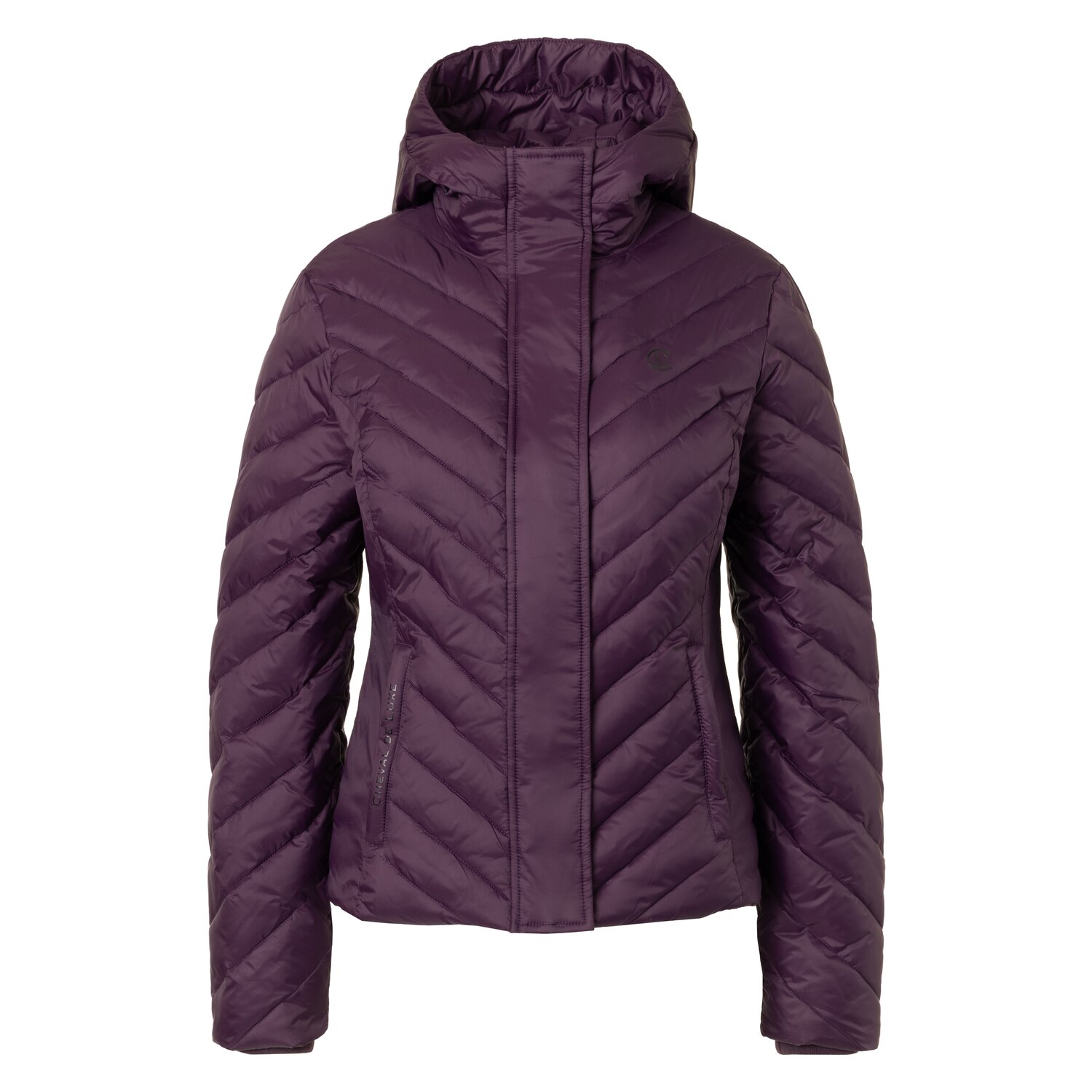 Cheval de Luxe Steppjacke - velvet plum