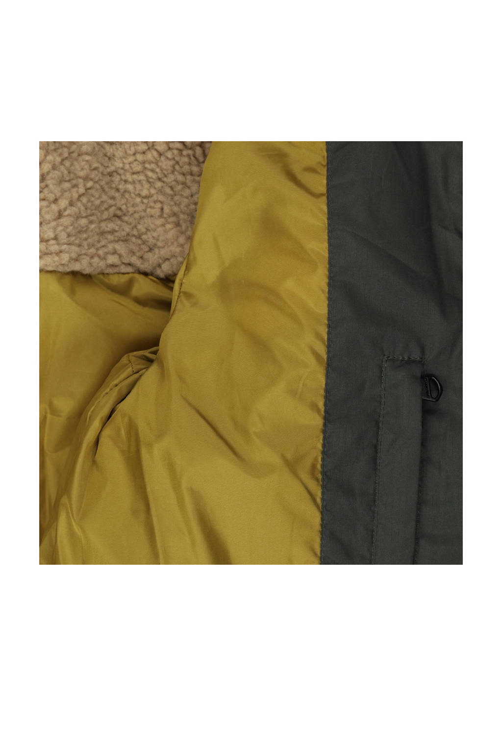 Tumble 'n Dry gewatteerde winterjas Leipzig groen/zwart