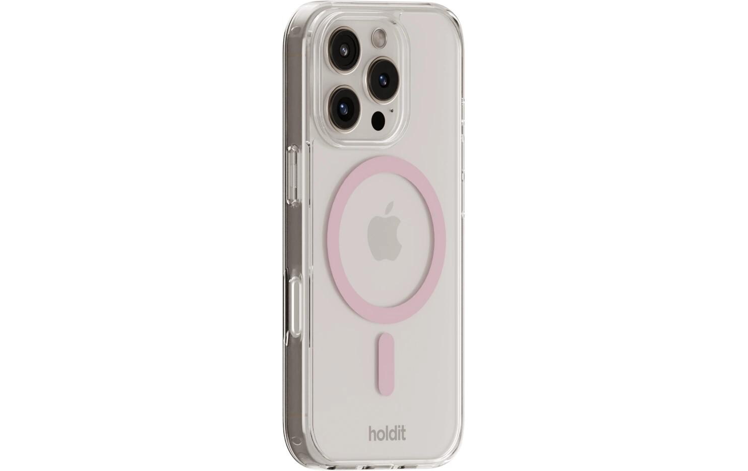 Back Cover MagSafe iPhone 16 Pro Max Pink/TransparentSchutzhülle für das Apple iPhone 16 Pro Max