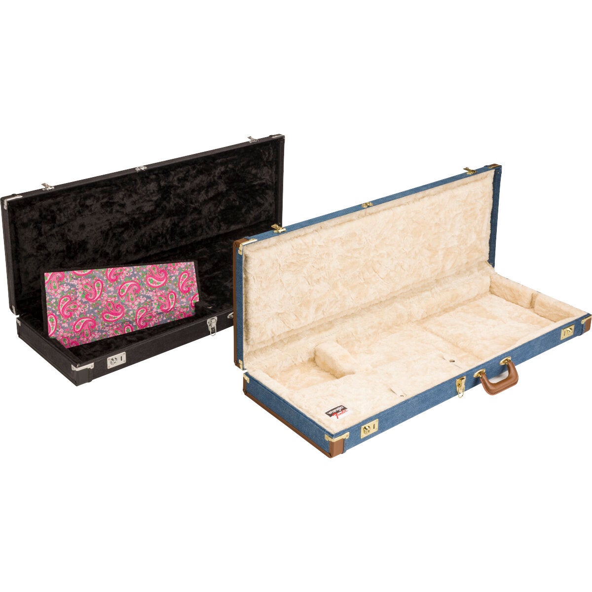 Fender x Wrangler® Denim Case Black