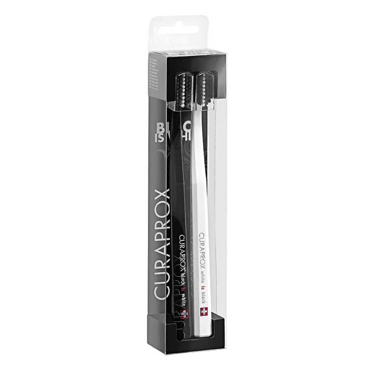 Black IS White Zahnbürsten Set black / white, 2 St