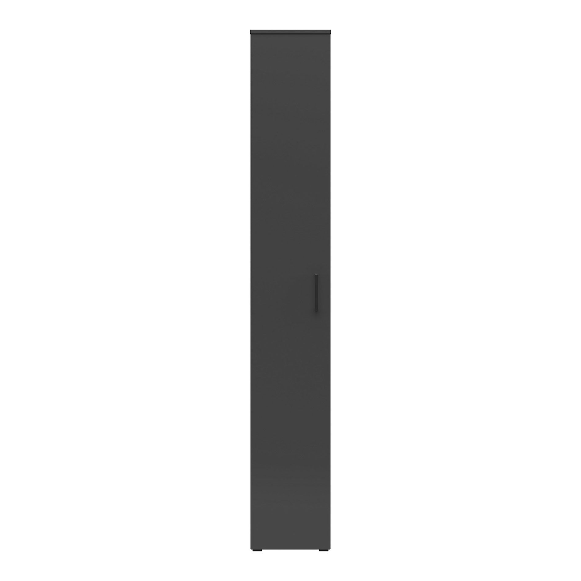 Drehtürenschrank - anthrazit - Breite 30 cm