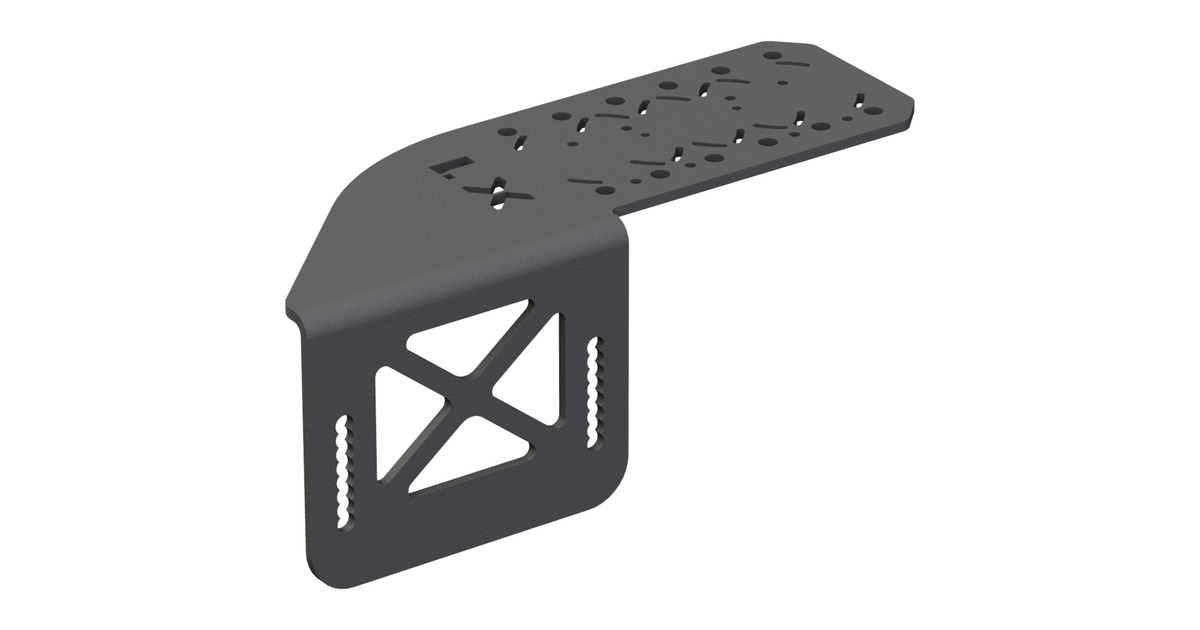 Res-TechX1 Handbrake Shifter Support bevestiging  (Zwart)