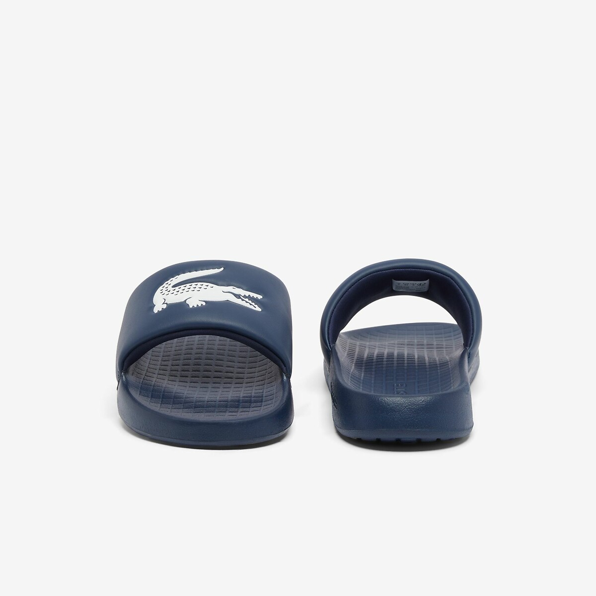 LACOSTE<br>Chinelo Serve Slide Croco 1.0