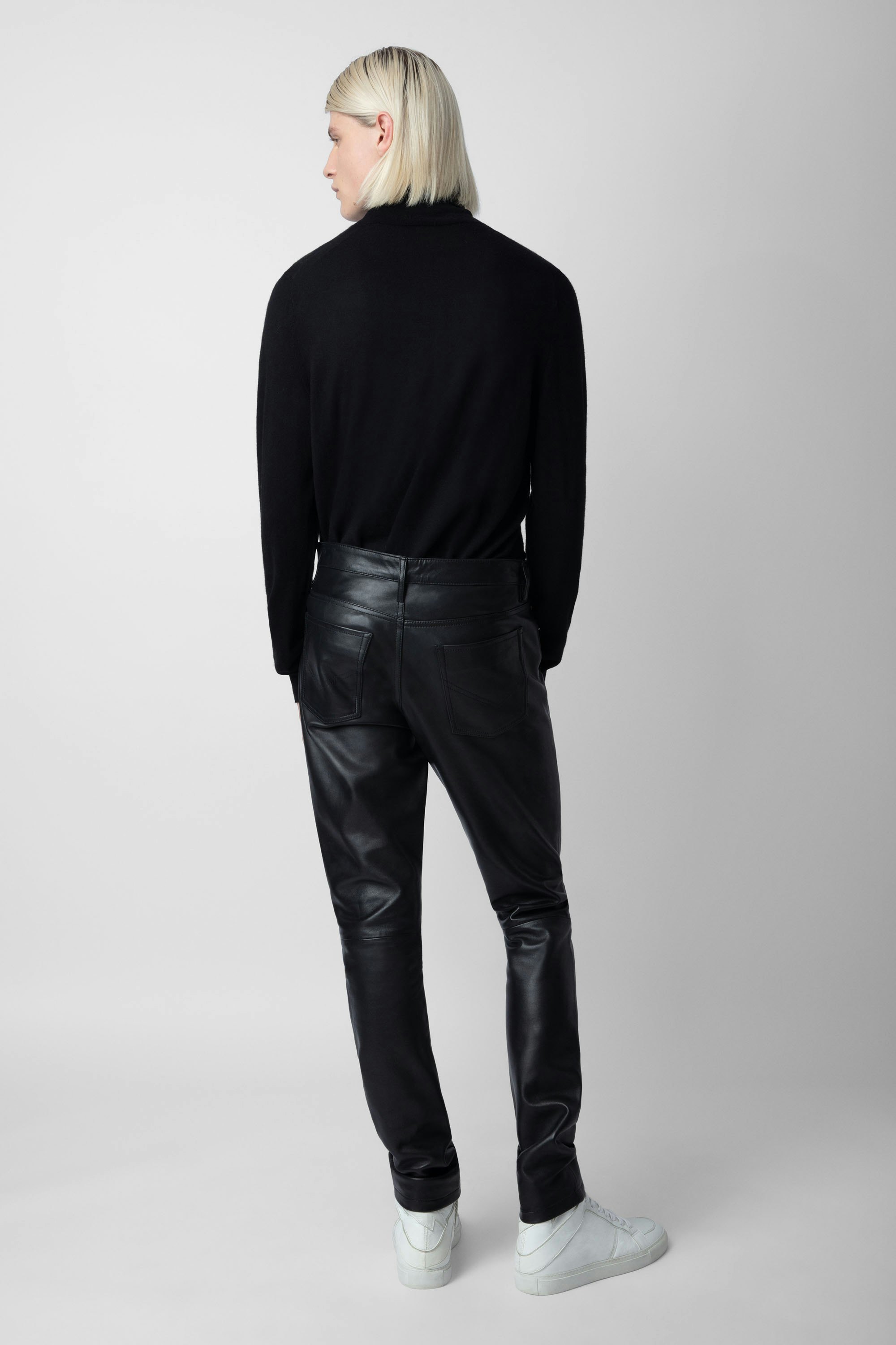 Pantalon Leather David Cuir