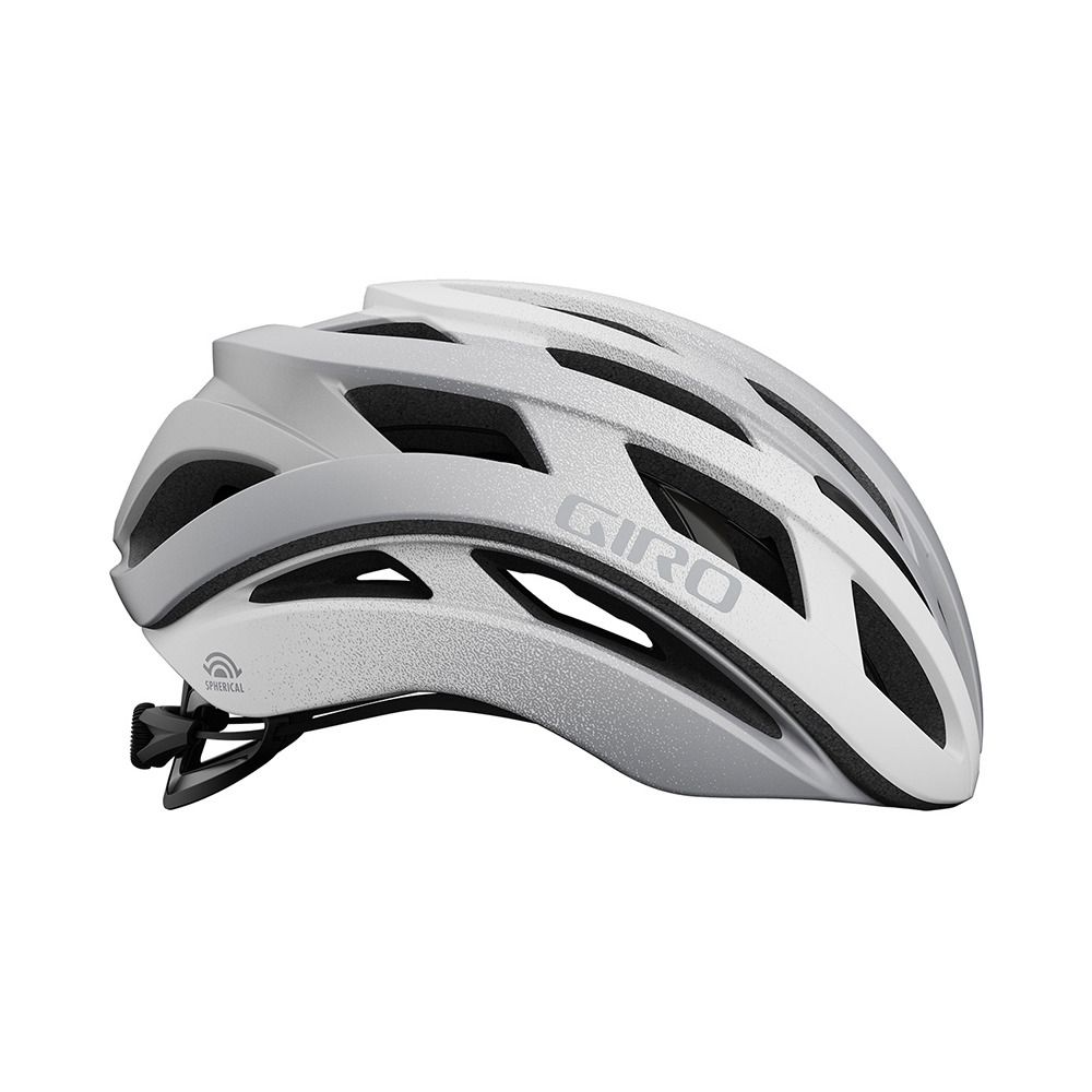 Giro HELIOS SPHERICAL - Casque Route mat white/silver
