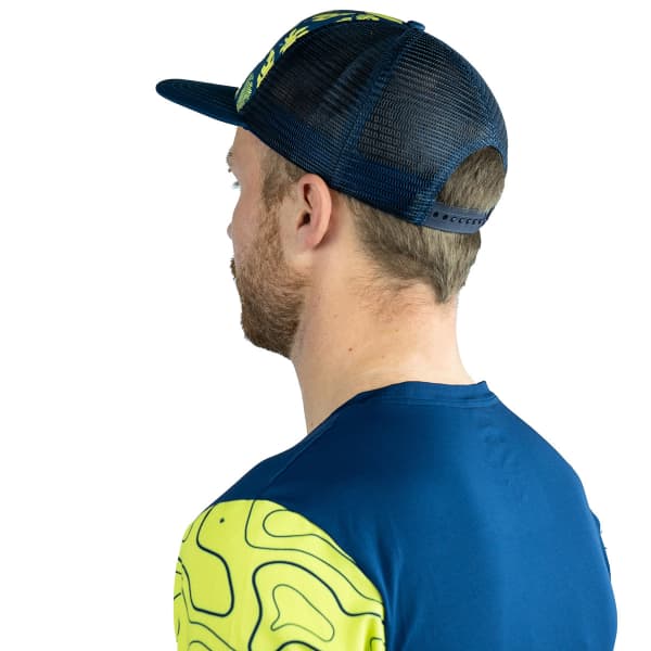 Casquette OXSITIS ORIGIN TRUCKER BLEU/VERT
