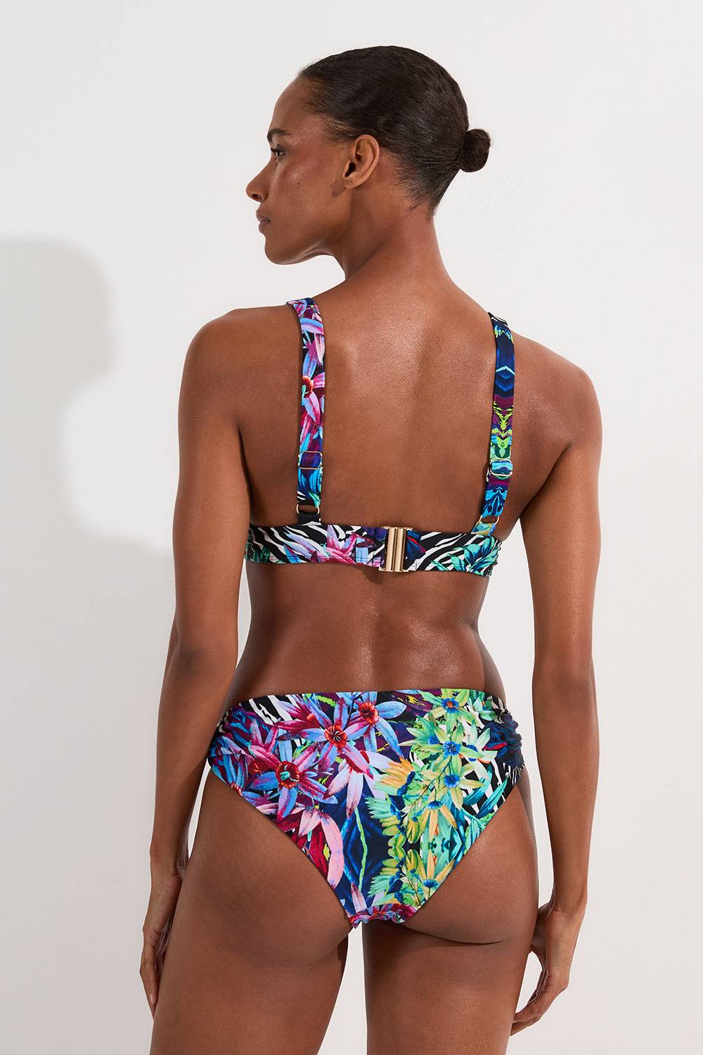 KarenMillen Tropical Floral Bikini Bottoms