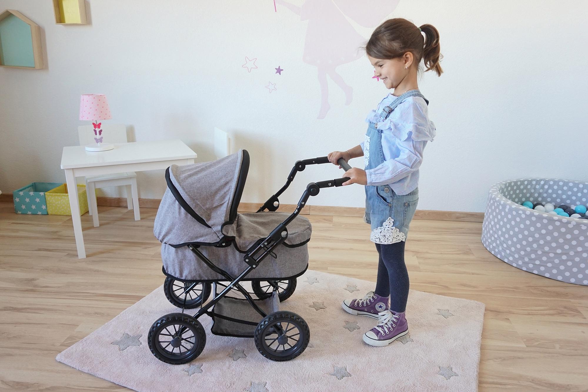 Knorrtoys® Puppenwagen »First - Stone«