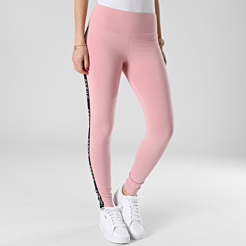Legging A Bandes Femme V2YB14 Rose