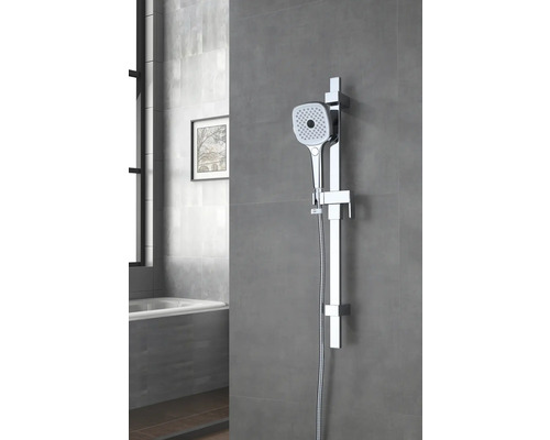 AVITAL ABAVA doucheset, douchestang lengte 77,2 cm, chroom