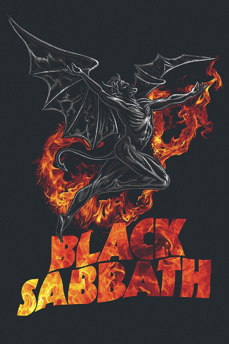 Burning Demon | Black Sabbath T-Shirt Manches courtes