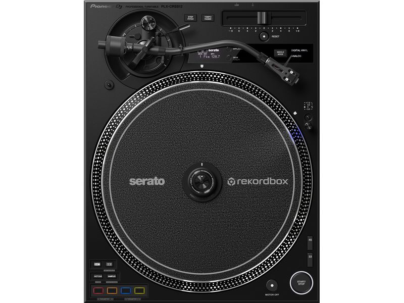 Pioneer Plattenspieler PLX-CRSS12 Schwarz Plattenspieler mit Direktantrieb und DVS-Steuerung
