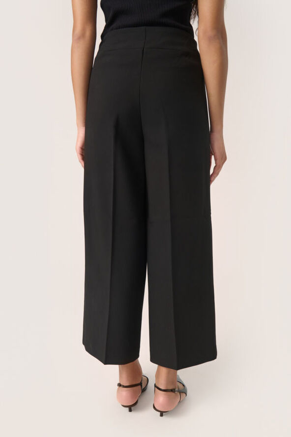 Soaked in Luxury SLCorinne Wide Pants Black