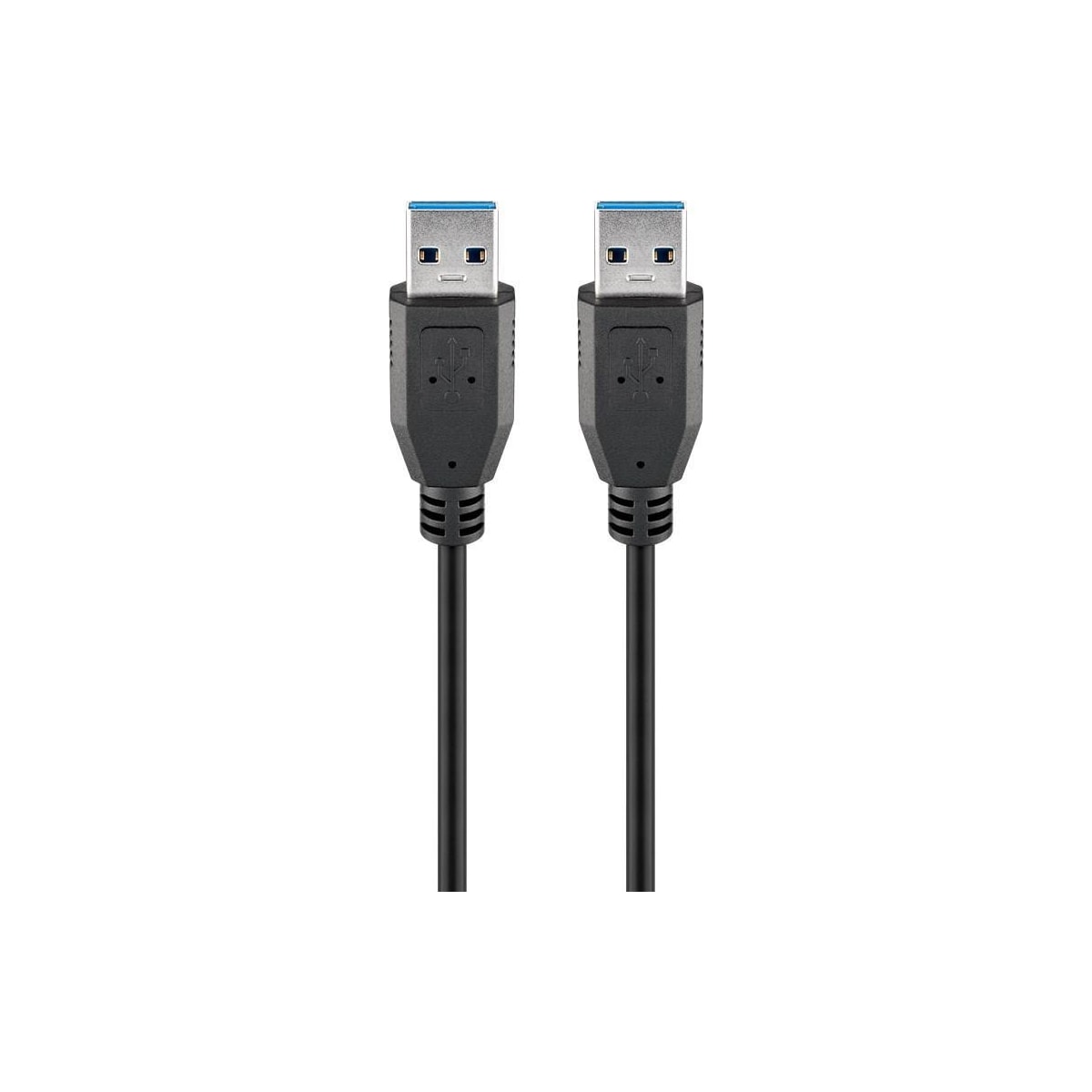 Goobay USB 3.0 SuperSpeed-kabel, svart
