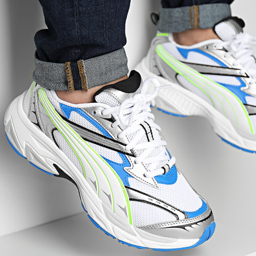 Baskets Morphic 392724 Puma White Ultra Blue