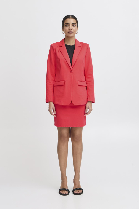 Ichi roze dames blazer
