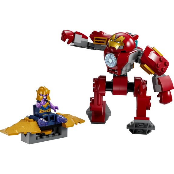 La Hulkbuster d'Iron Man contre Thanos Lego Marvel 76263