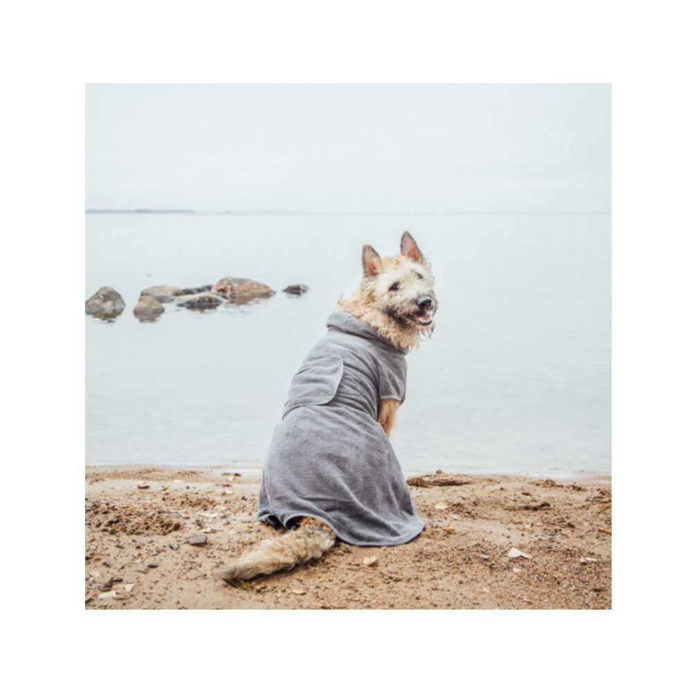 RukkaPets Micro Light Bathrobe