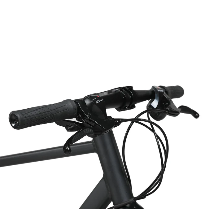 Decathlon Triban - Bicicleta de Estrada Triban RC500 para Adultos, Guidão Reto, Aro 700c, Preta, Tamanho XL