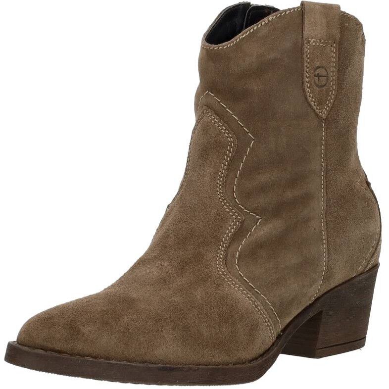Tamaris Enkellaarsjes Hak beige