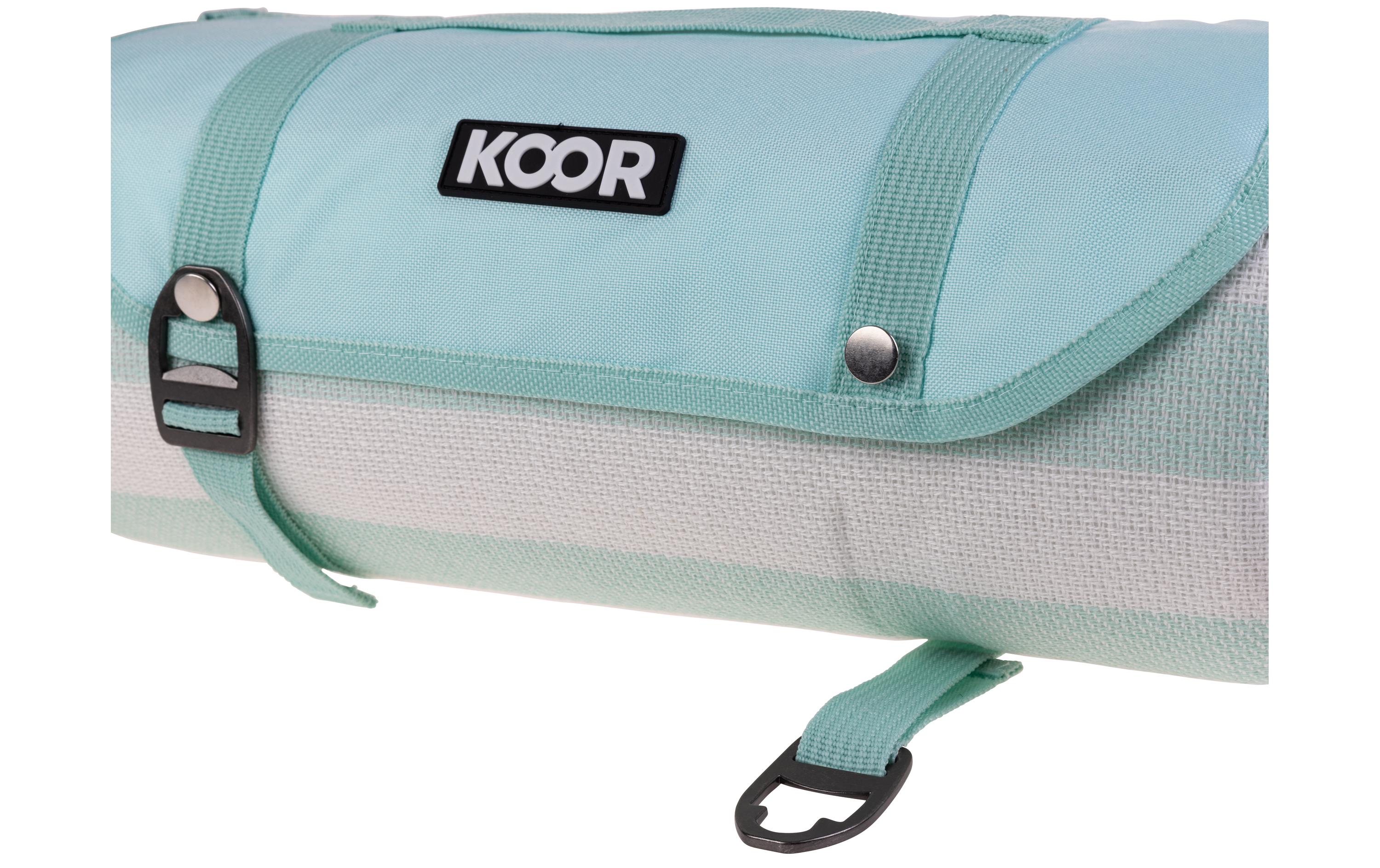 Picknickdecke Stripes mint 200 x 300 cmModische Picknick-Decke in sommerlichen Trendfarben
