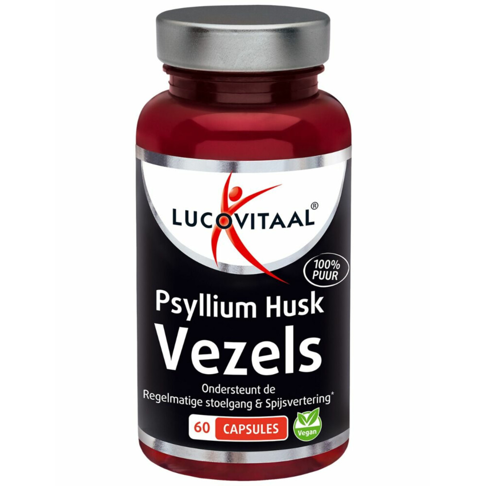 Lucovitaal Psyllium Husk Vezels 60 capsules