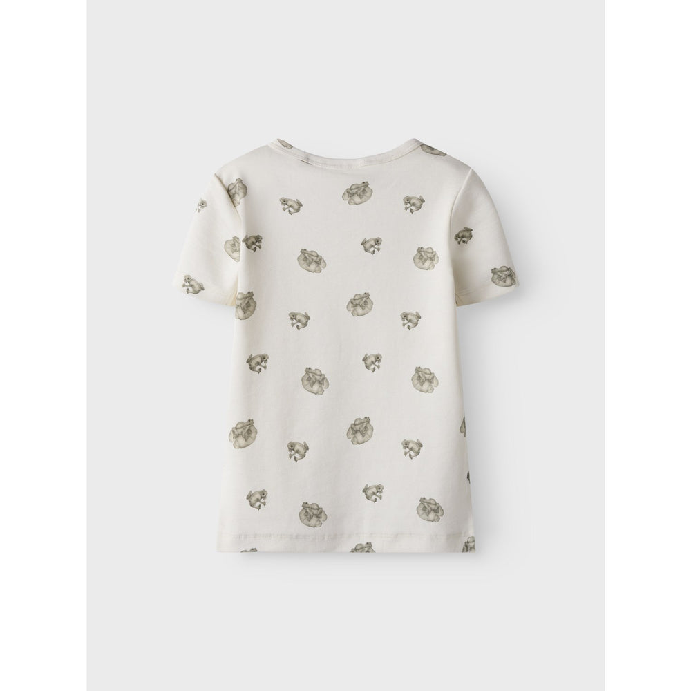 Køb Lil'Atelier Coconut Milk Frog Gayo Sil Slim T-Shirt