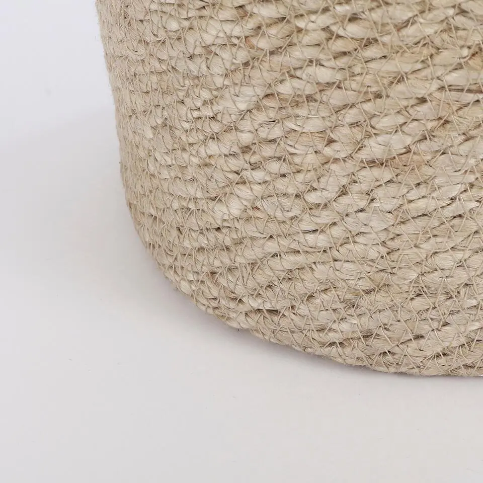 Mica Decorations Atlantic Mand voor Planten Set van 2 - Ø20 cm - Crème
