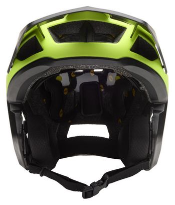 Casque VTT Fox Dropframe Jaune Fluo