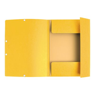 Exacompta Nature Future - 10 Chemises à 3 rabats - A4 - pour 250 feuilles - jaune