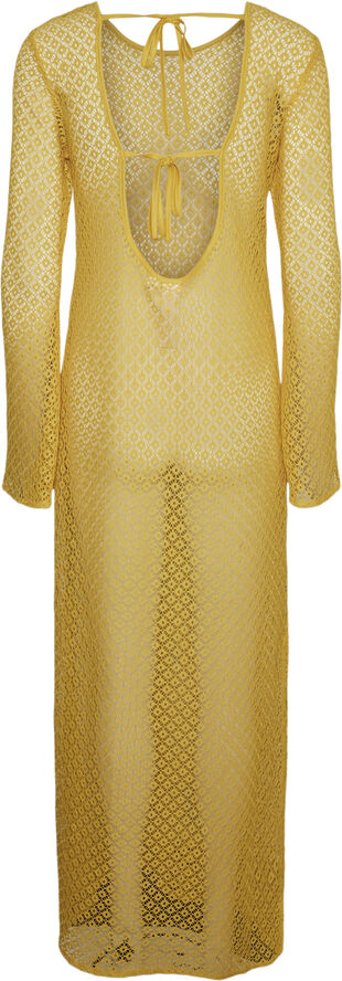 Something New SNCHRISSY LS MAXI DRESS - ITY Spicy mustard