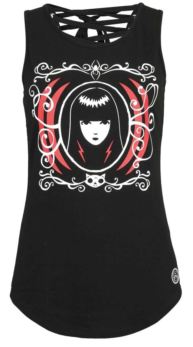 Gothicana X Emily the Strange - Haut | Gothicana by EMP Top