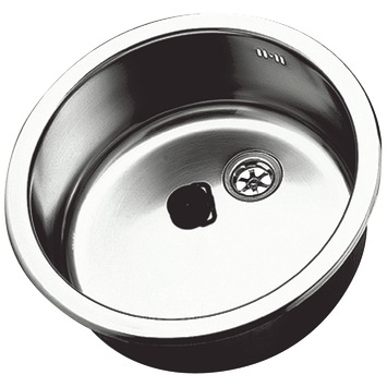 GAMMA spoelbak rond RVS