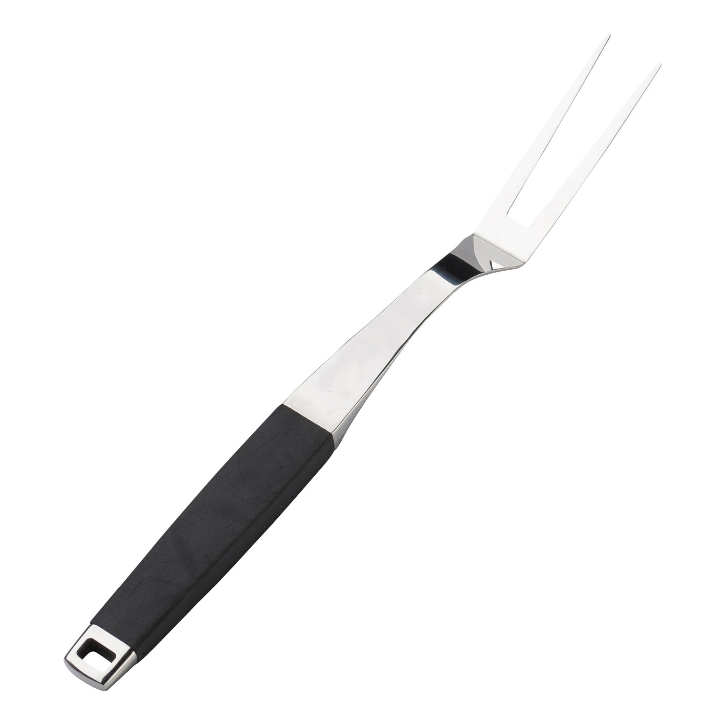 Landmann Gabel 13623 Pure 42cm schwarz/silber