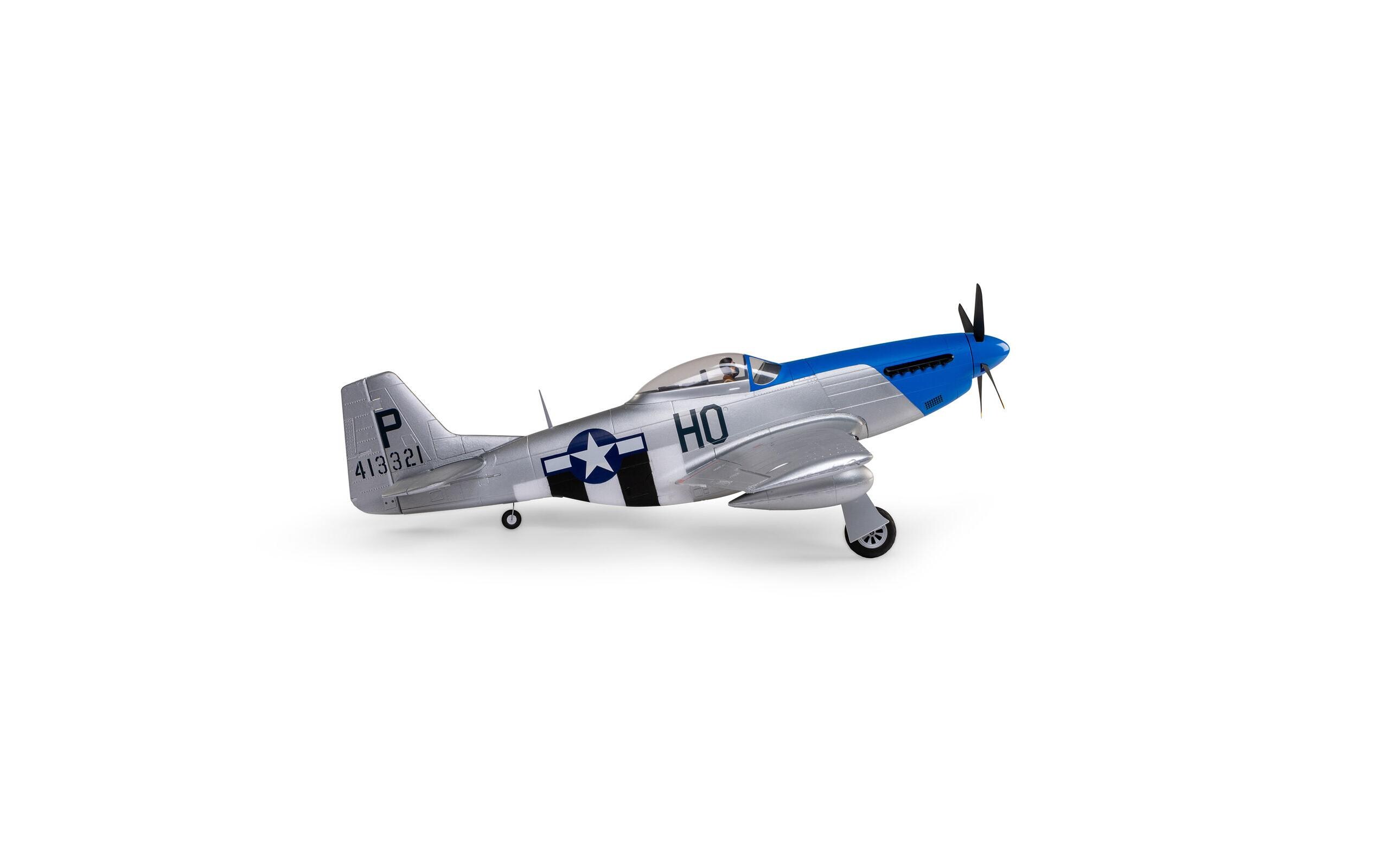 Warbird P-51D Mustang 1200 mm BNF Basic<br>Mustang «Cripes A’Mighty 3rd» Scale Warbird mit Spektrum Komponenten