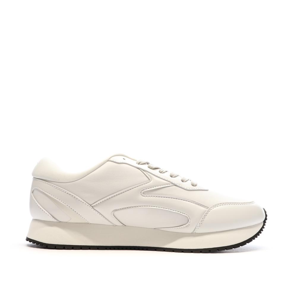 Calvin Klein Jeans Baskets Blanches Homme Calvin Klein Jeans Retro Runner