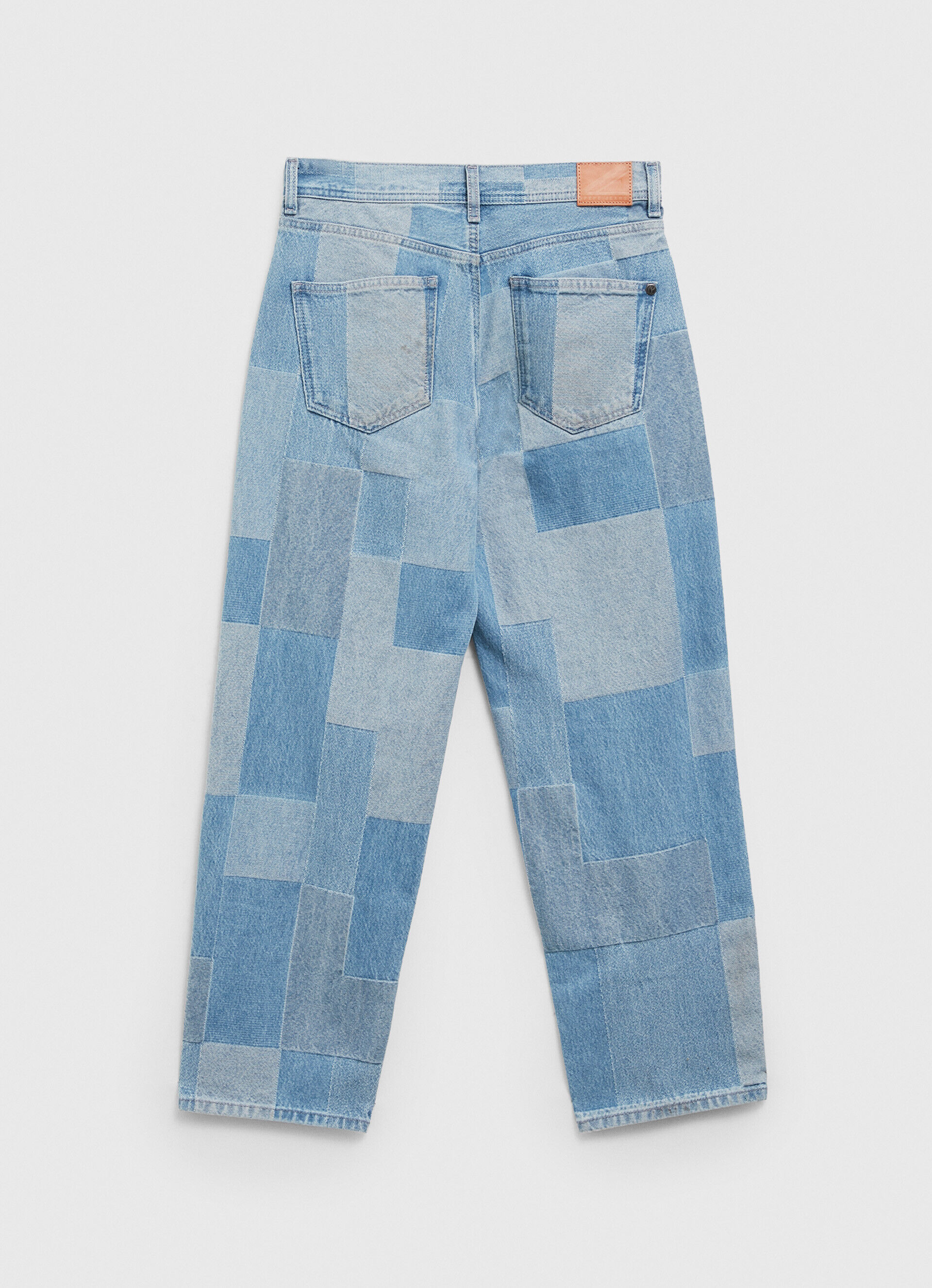 JEAN DOVER FIT RELAXED TIRO ALTO - jeans