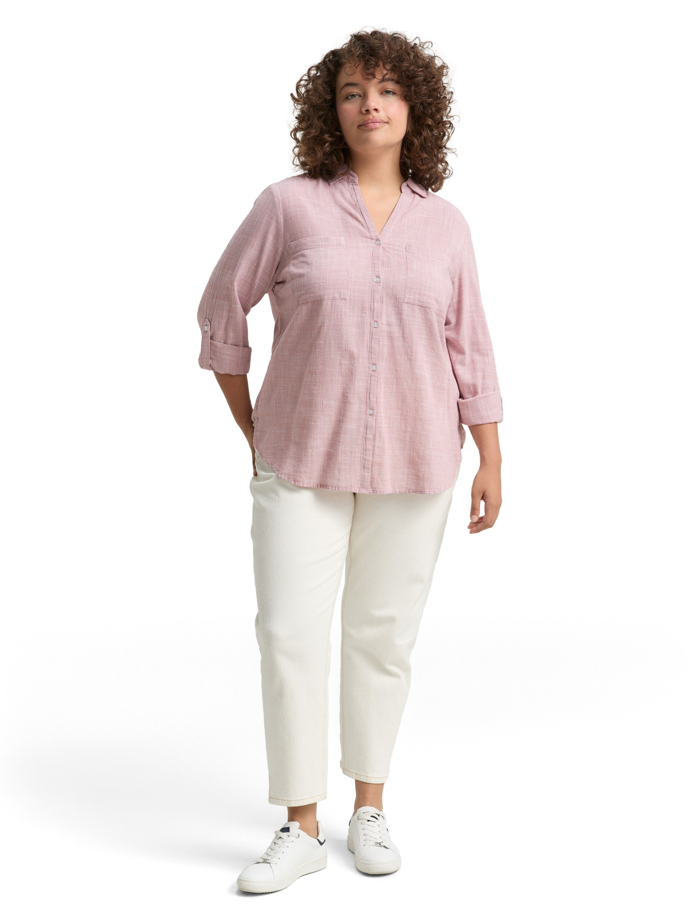 TOM TAILOR PLUS Shirtbluse , mit aufgesetzten Brusttaschen