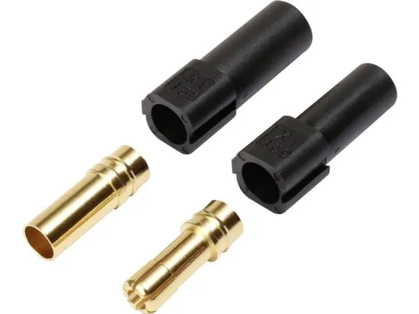 Reely 1373205 Batteristik, Batteribøsning XT150 forgyldt 1 stk