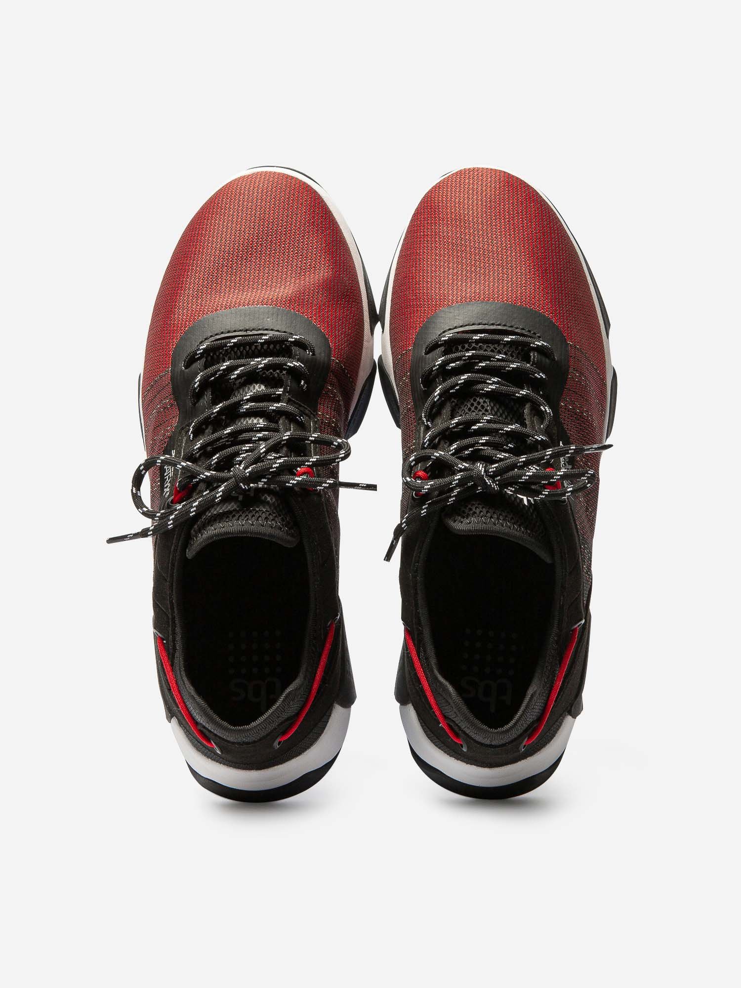 Baskets Homme Dessus Matryx Respirant Rouge