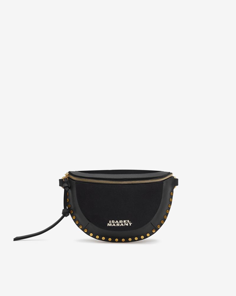 SAC BANANE EN CUIR ET COTON SKANO