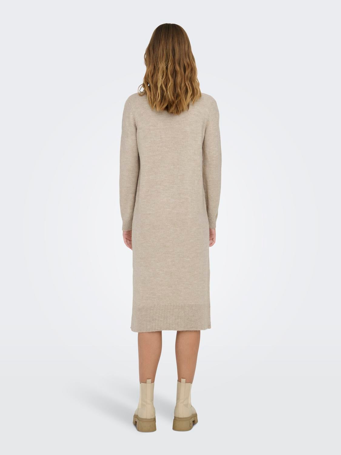 ONLBRANDIE Langes Kleid Pumice Stone