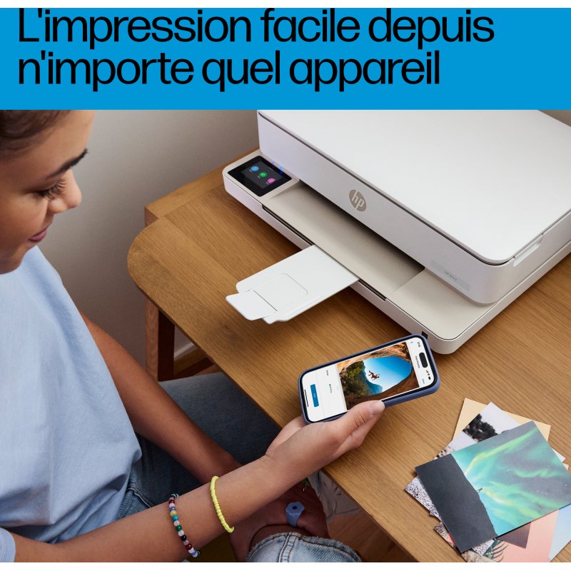 Imprimante multifonction Hp Envy 6132e ELIGIBLE INSTANT INK
