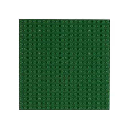 Open Bricks Baseplate 20x20 olive green 4