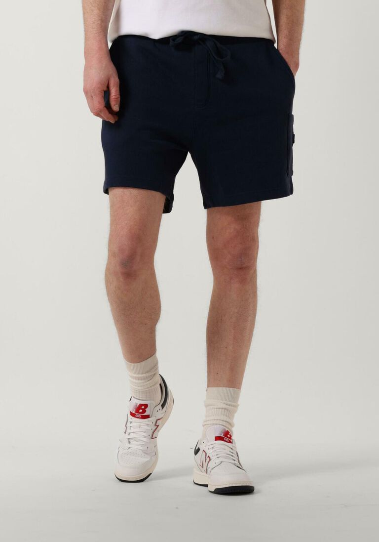 TOMMY JEANS donkerblauwe tommy jeans korte broek tjm xs badge cargo beach short