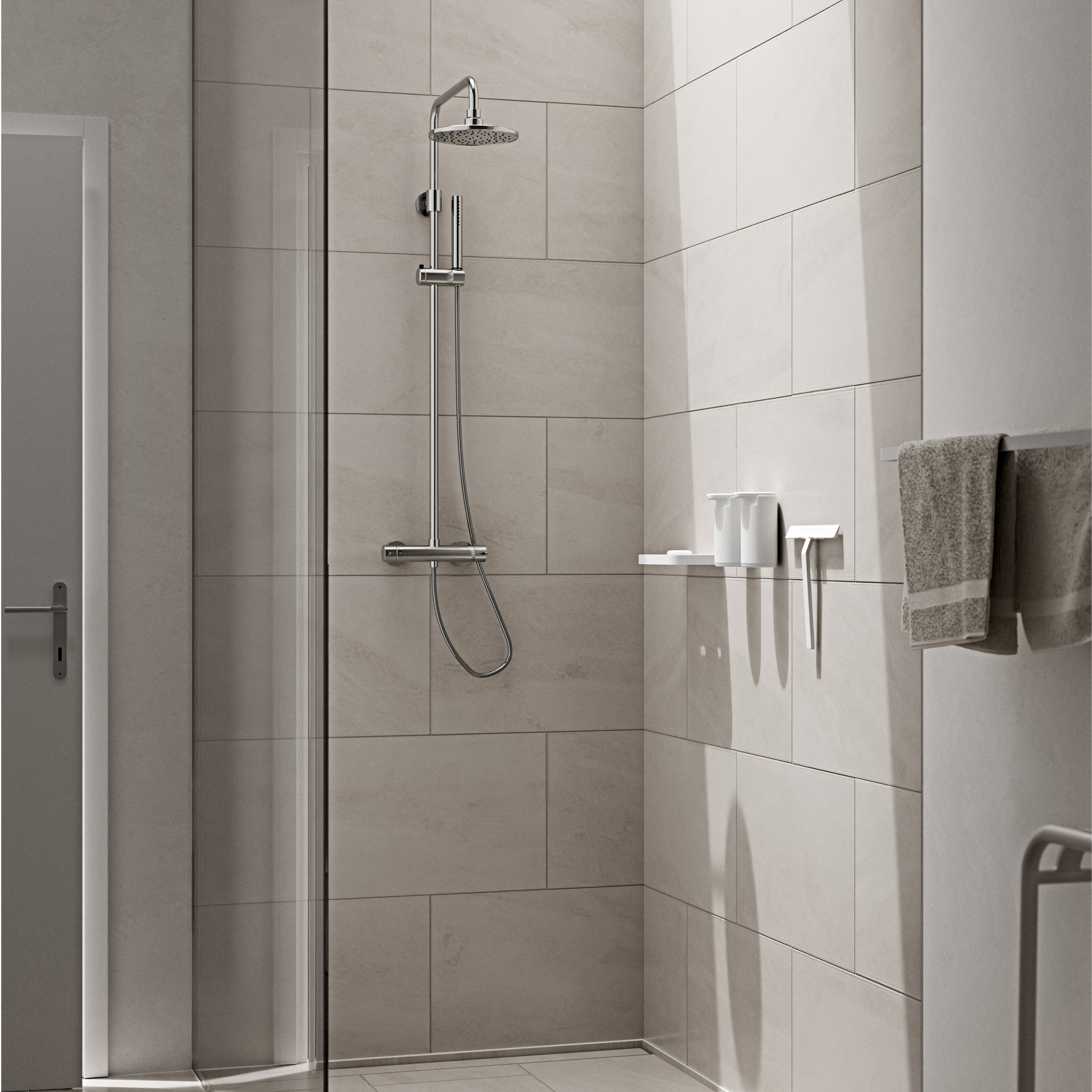 Zone Denmark Rim Zeepdispenser - Wit