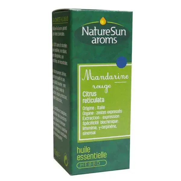 Óleo Essencial de Tangerina Vermelha NatureSun Aroms 10ml