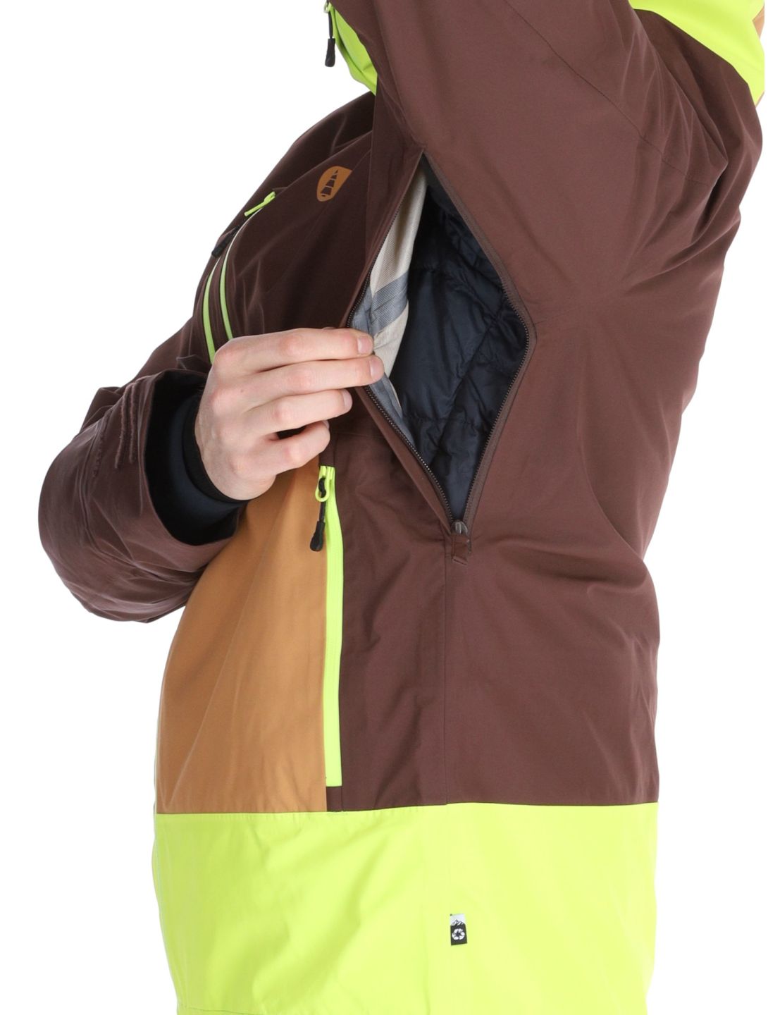 Broader 3L hardshell ski-jas heren